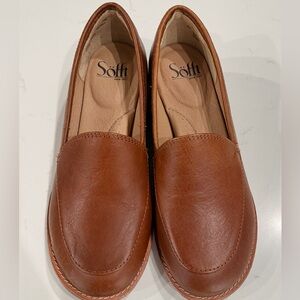 Women’s Sofft Napoli Shoes (Loafer) Color: Luggage(Brown) Size 6 M
